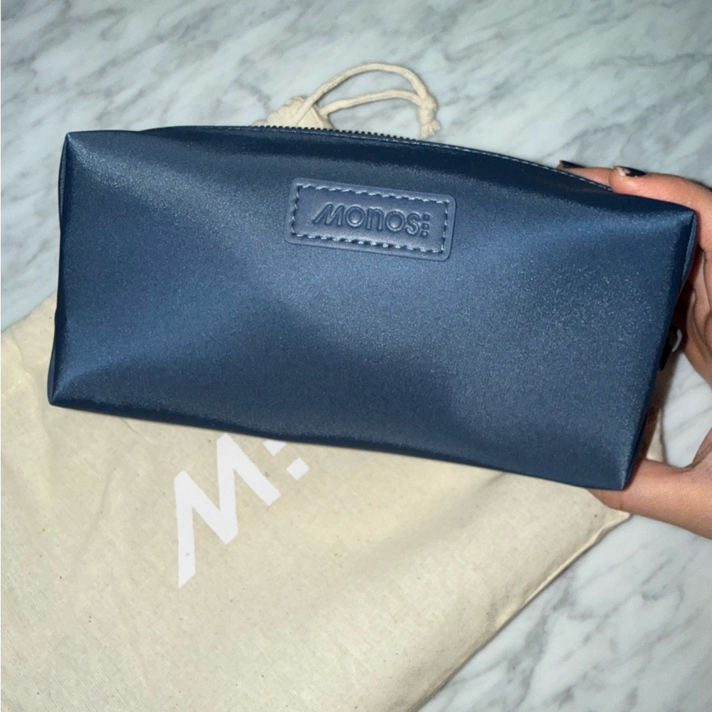 Monos Navy Metro Toiletry Case NWT